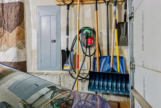 a view of front door