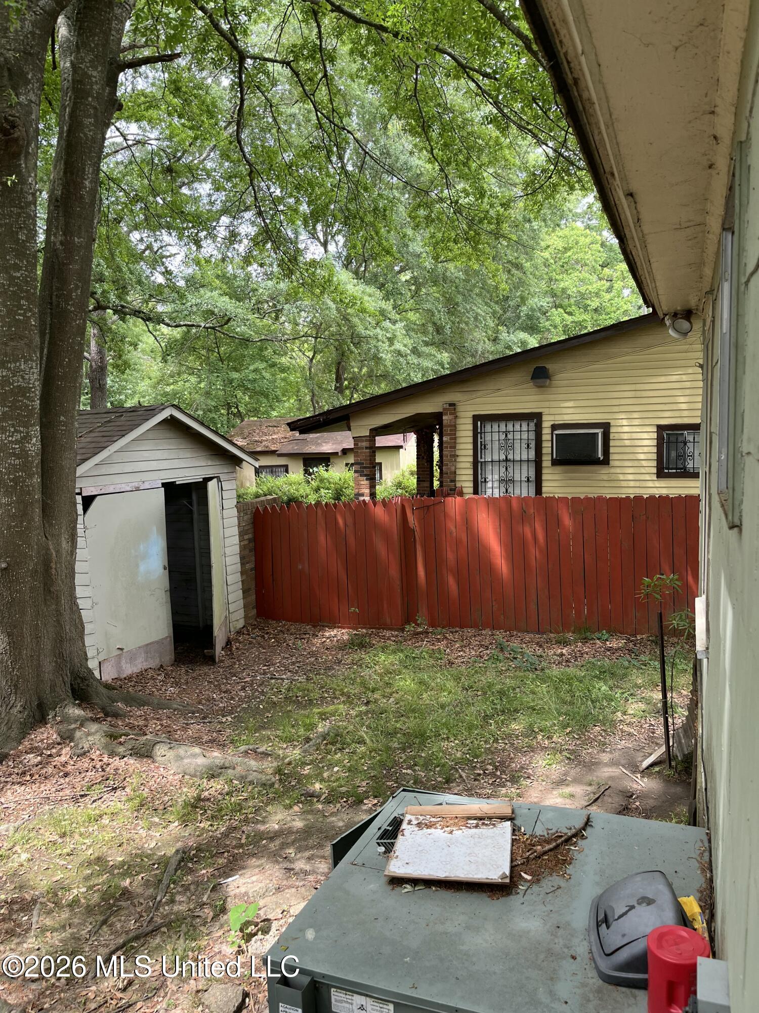 797 Avalon Road Jackson, MS 39206 - Photo 4 of 4 797backyardwithstorageshed