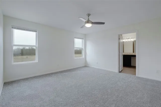 a view of empty room