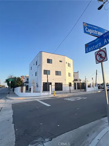 a building with sign broad