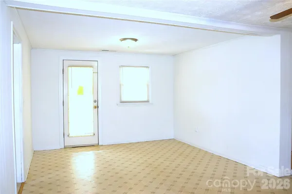 a view of empty room