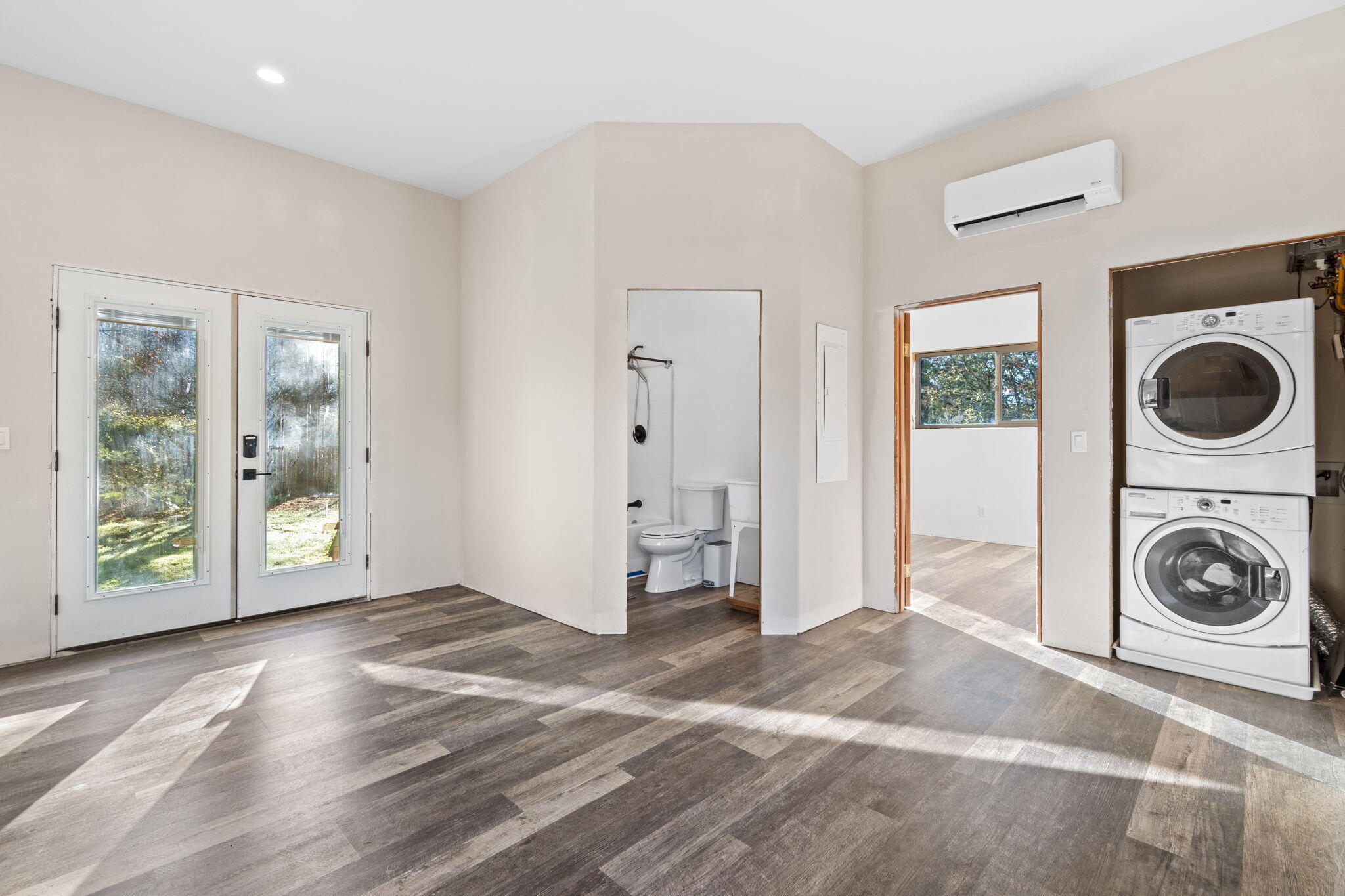 61 Kingston Road Fieldbrook, CA 95519 - Photo 13 of 48 a view of a hallway with washer and dryer