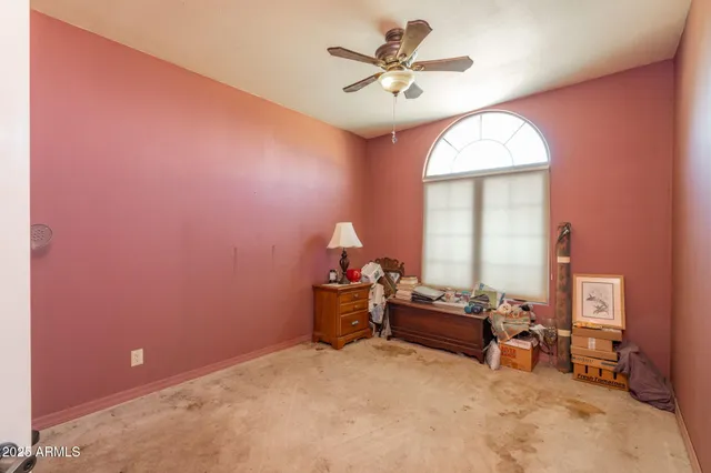 an empty room with a empty space