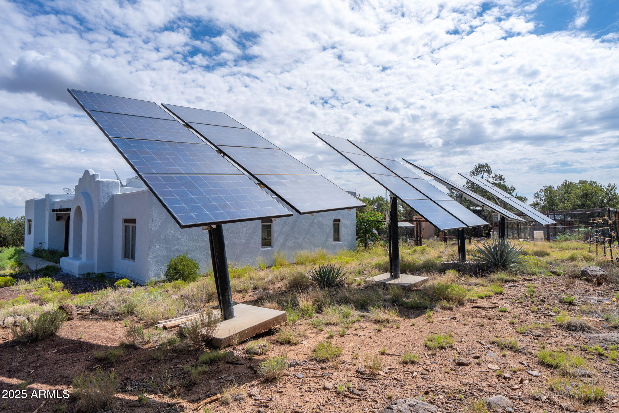 35575 West Pale Moon Road Seligman, AZ 86337 - Photo 25 of 45 a house view with a yard