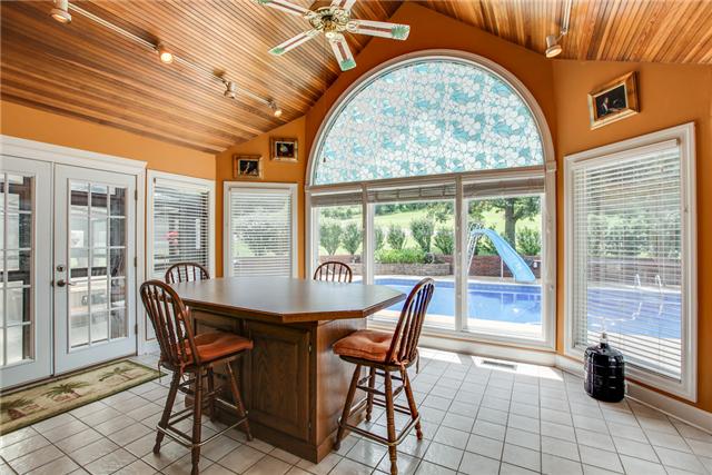 Love this breakfast area