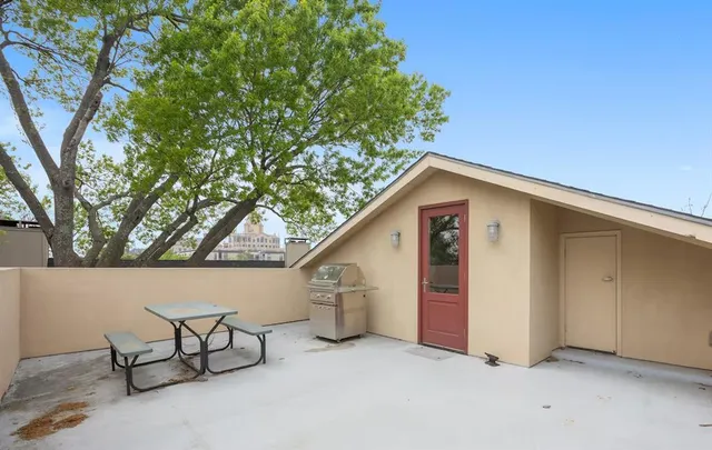a view of an outdoor space with porch