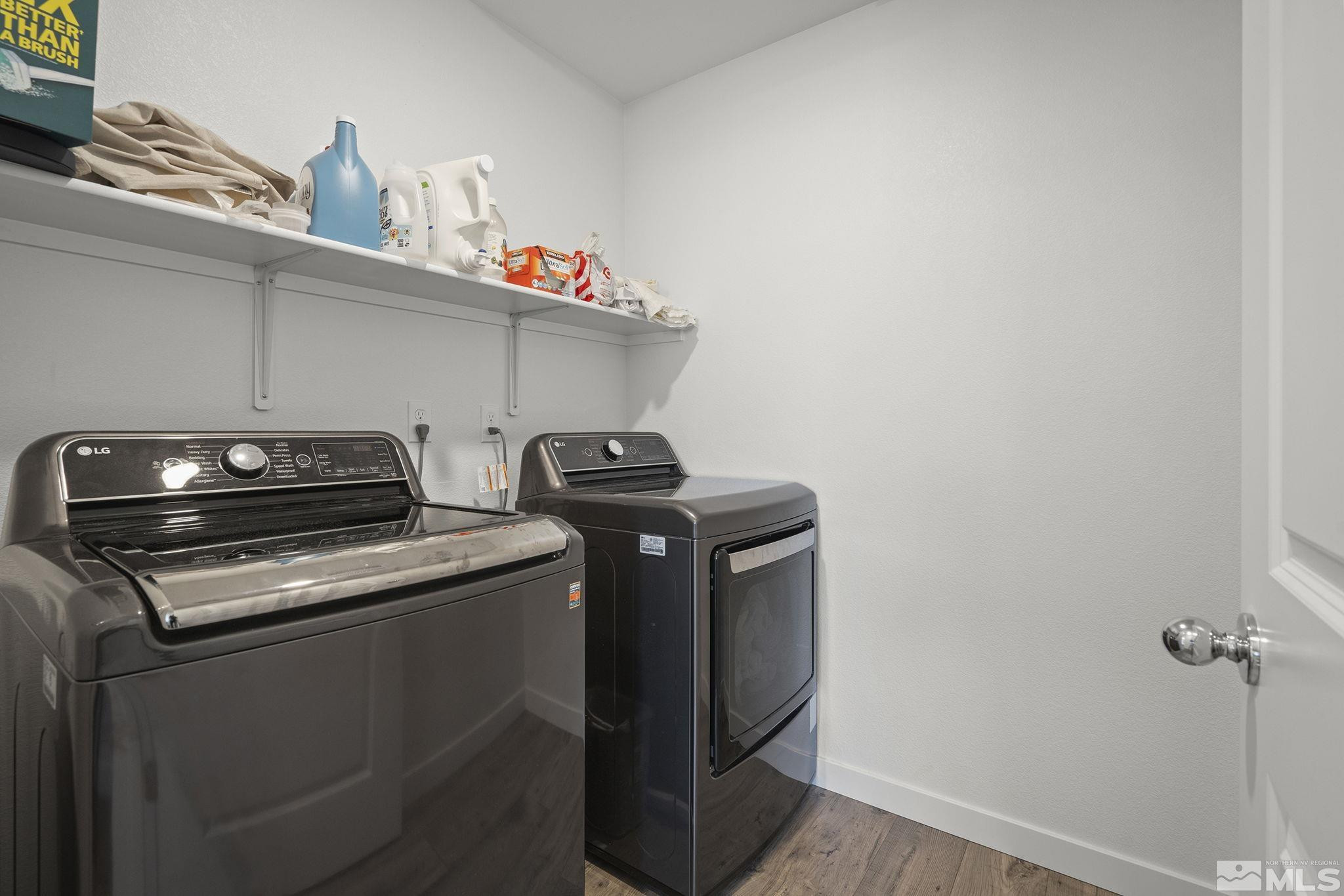 583 Iris Rainbow Drive Reno, NV 89506 - Photo 19 of 22 a close up view of washer and dryer
