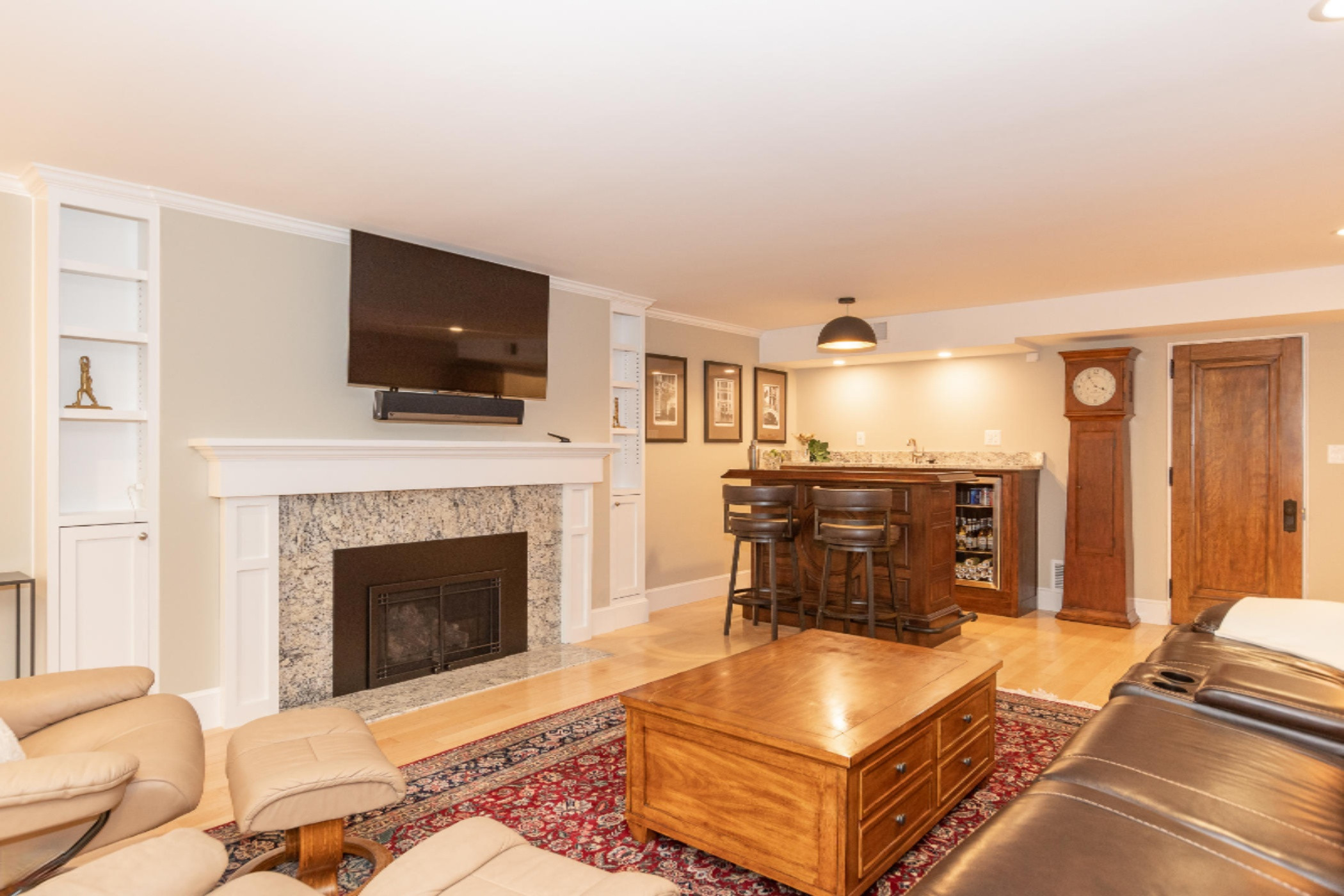 1150 Long Road Kalamazoo, MI 49008 - Photo 42 of 52 Home Theater and Wet Bar