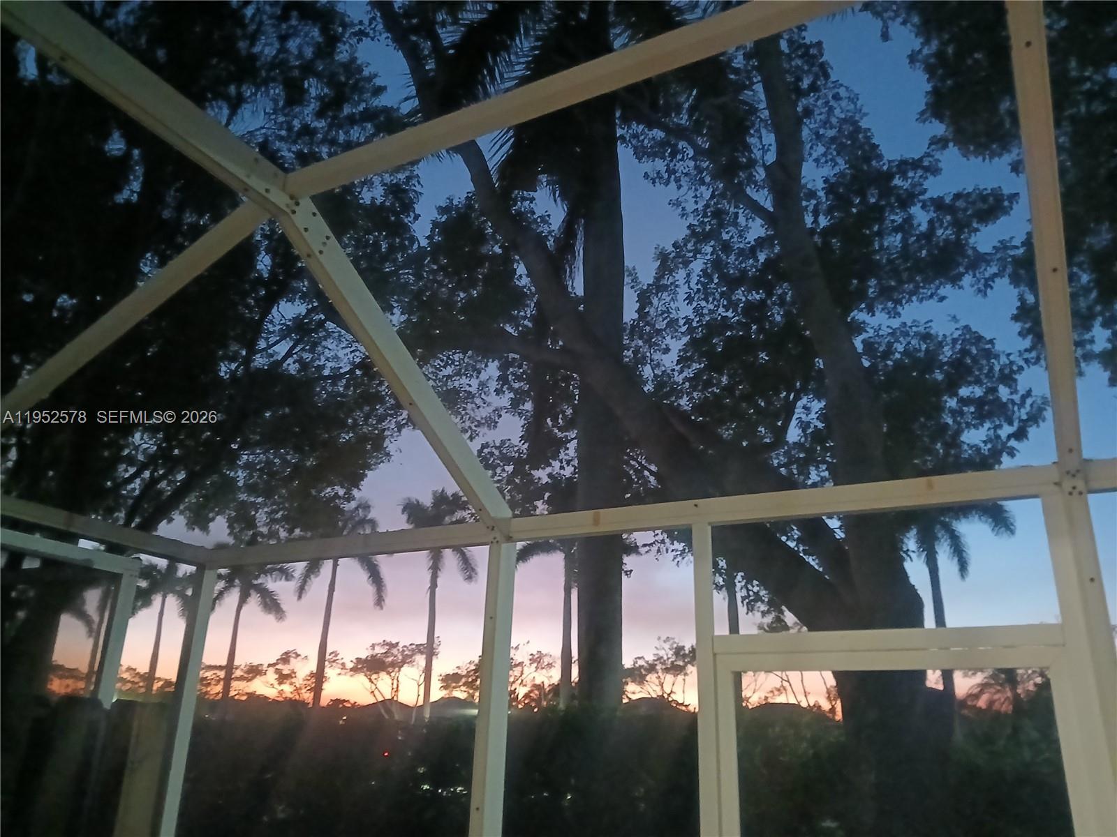 3618 San Simeon Circle, Unit 3618 Weston, FL 33331 - Photo 33 of 44 Sunset from screened patio