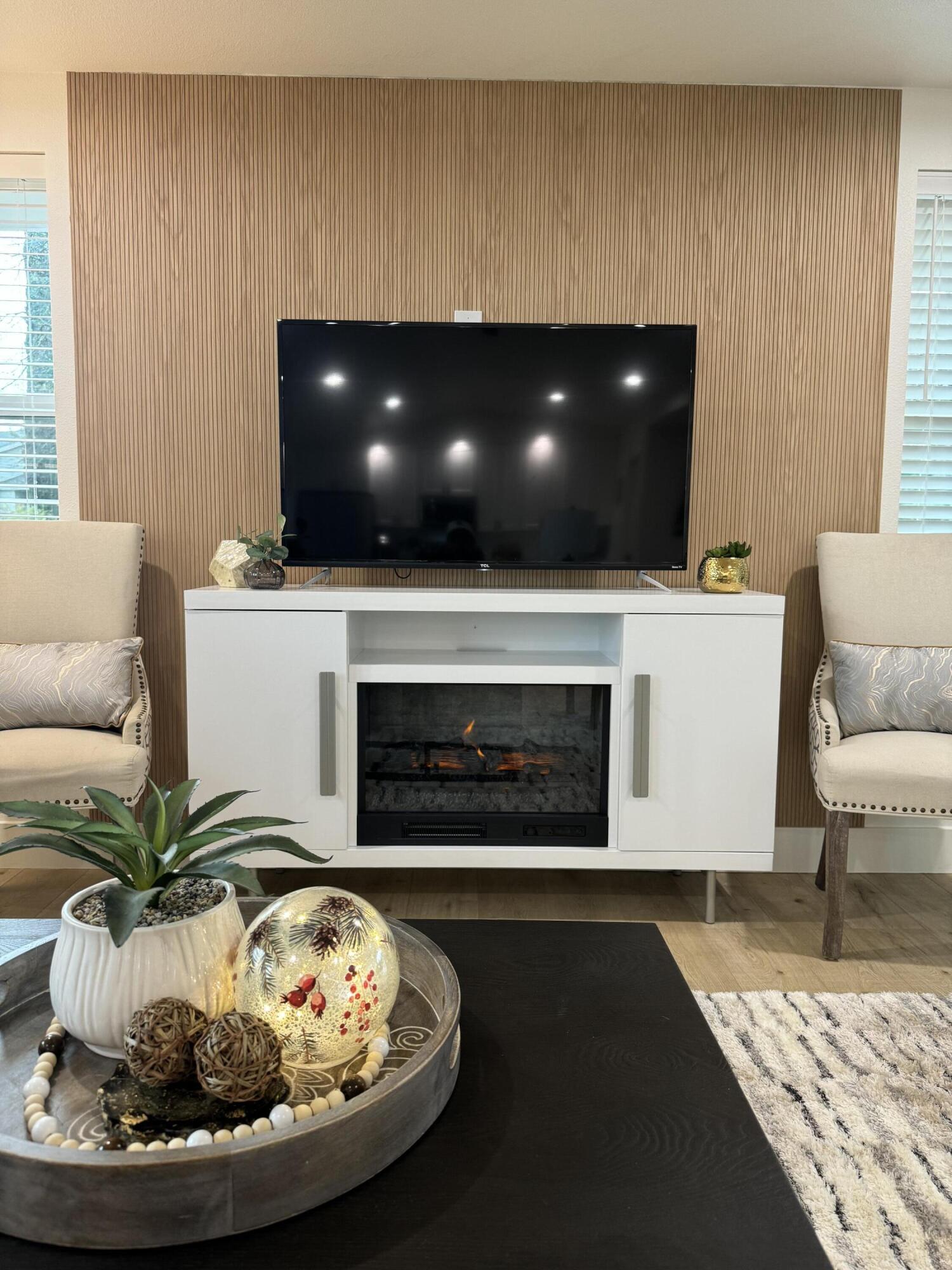 1387 Ridge Drive Redding, CA 96001 - Photo 13 of 44 a living room with furniture and a fireplace