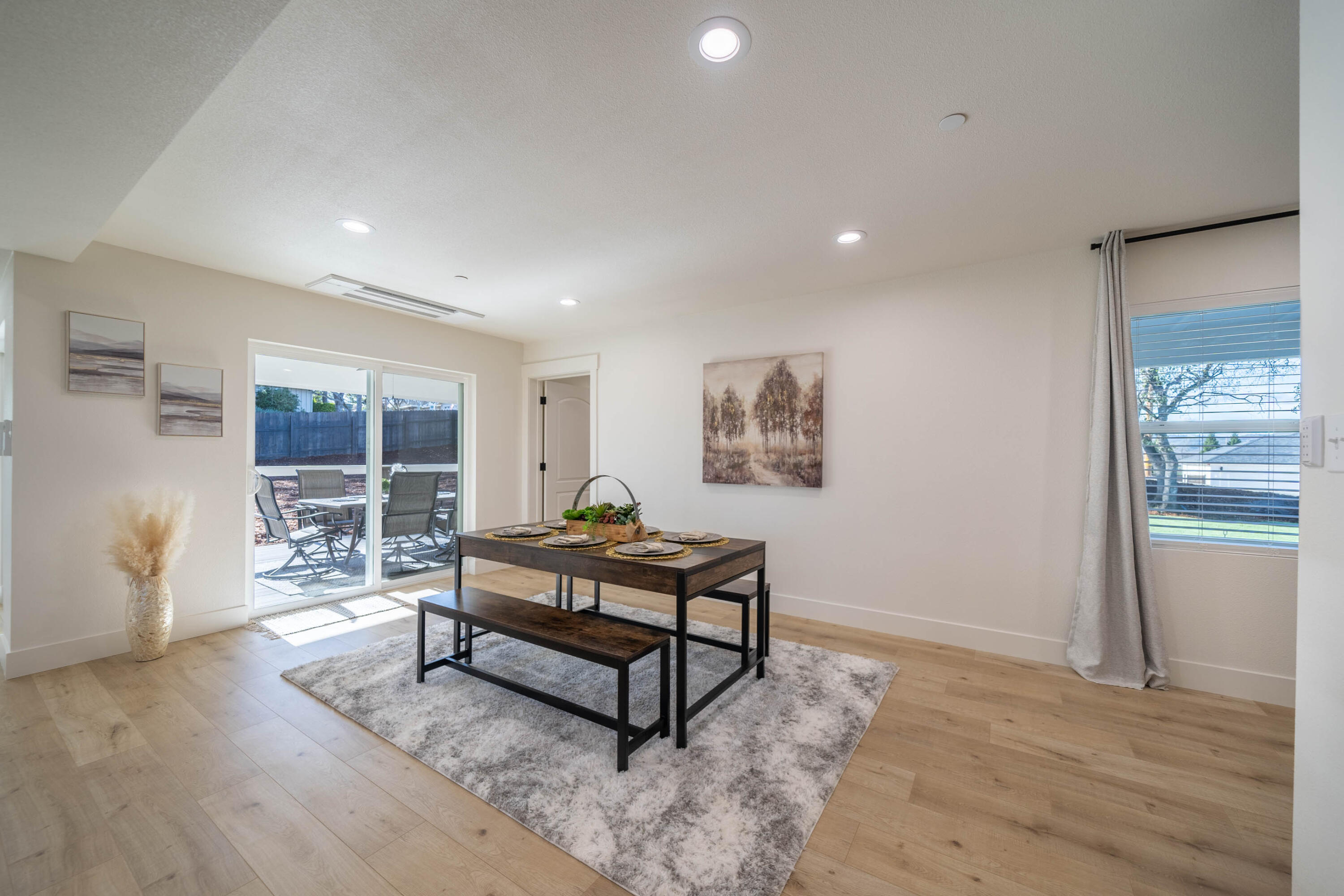 1387 Ridge Drive Redding, CA 96001 - Photo 15 of 44 a living room with furniture and wooden floor