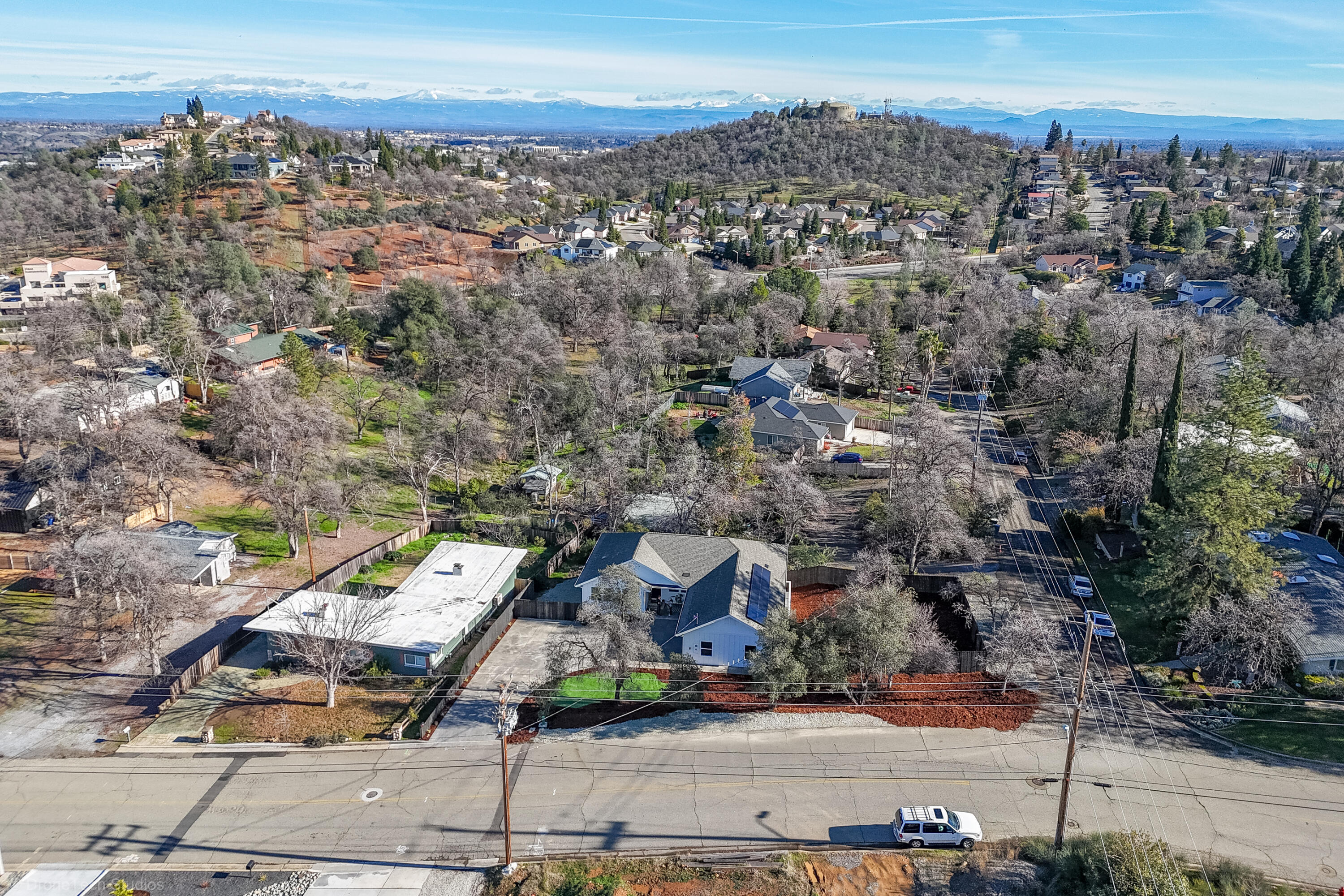 1387 Ridge Drive Redding, CA 96001 - Photo 36 of 44 an aerial view of multiple house