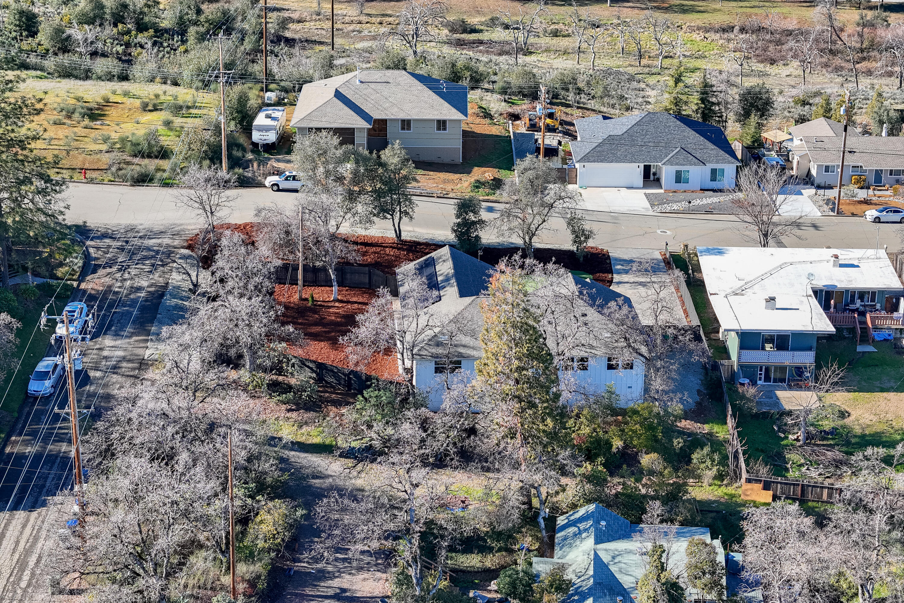 1387 Ridge Drive Redding, CA 96001 - Photo 41 of 44 an aerial view of multiple house
