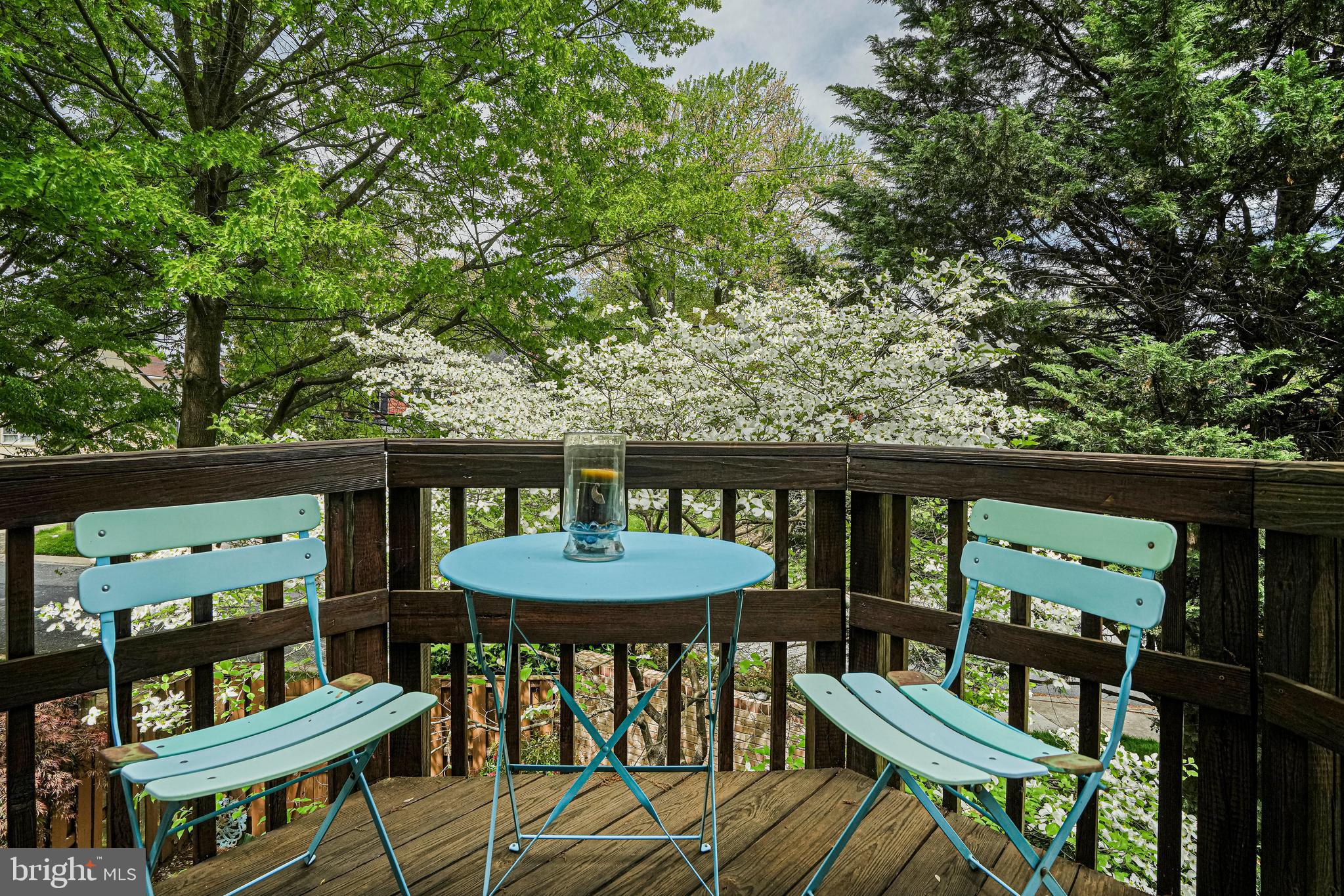 8872 Woodland Drive Silver Spring, MD 20910 - Photo 14 of 47 a balcony with furniture and outdoor space