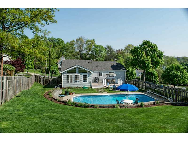 187 Rocky Ridge Road Bethel Park, PA 15102 - Photo 25 of 25 Exterior Back. Fenced in yard helps keep kids or pets in sight