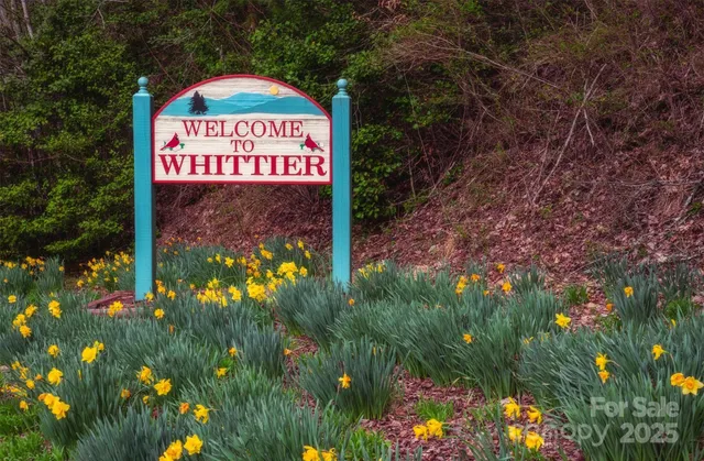 a sign that is on a street