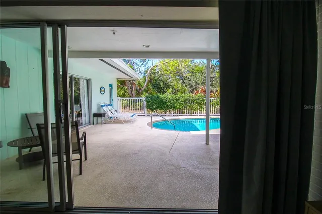 a view of an outdoor space and porch