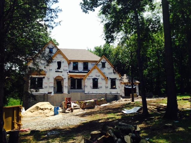 The home is now under construction.  Hurry to choose some of the features
