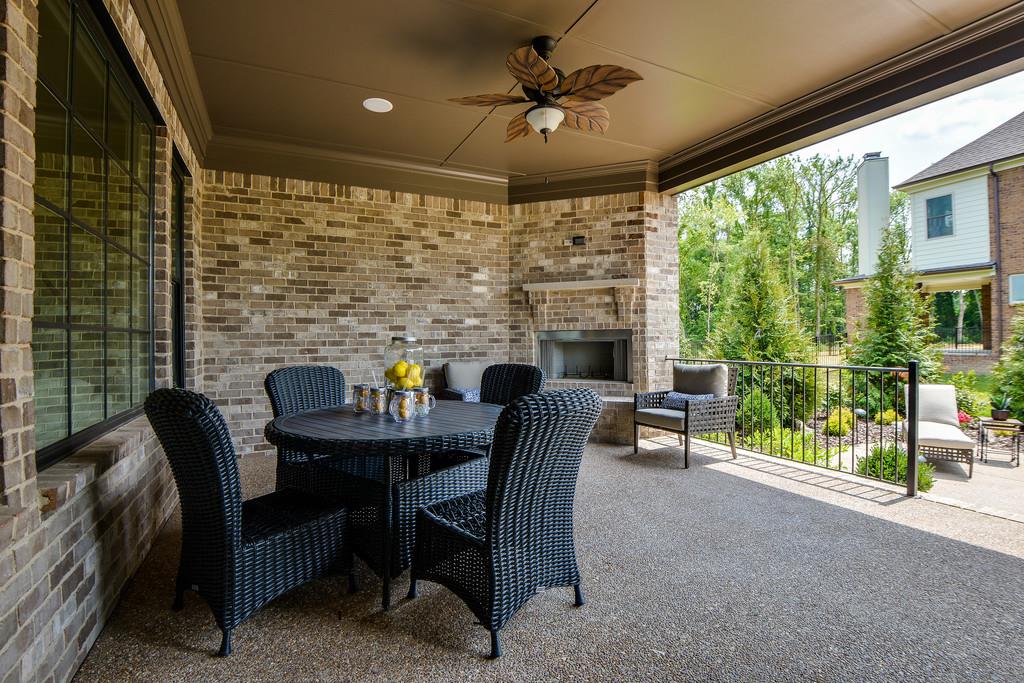 776 Newberry Road Nashville, TN 37205 - Photo 24 of 26 Outdoor living space with fire place included in this home