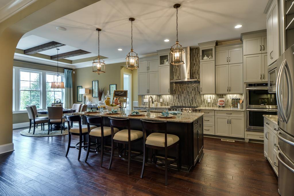 Choose your own cabinetry in the next few weeks, and your own style backsplash. This photo is from a model home, but you have your own choices to make if you purchase soon!!!