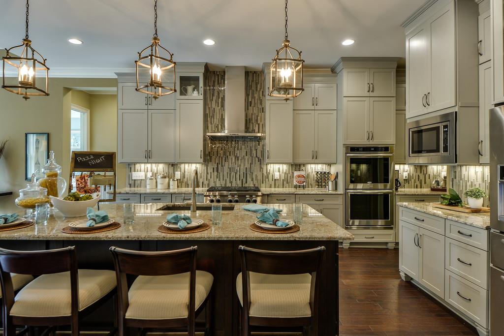 776 Newberry Road Nashville, TN 37205 - Photo 10 of 26 View of the kitchen and eating bar. You will choose your own cabinetry, colors, tile backs plash and granite, but need to purchase very soon!