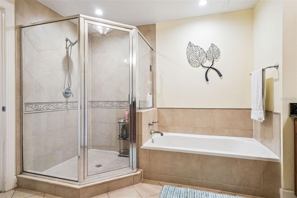 1356 Centre Ct Ridge Drive, Unit 202 Reunion, FL 34747 - Photo 30 of 67 a bathroom with a bathtub and a shower