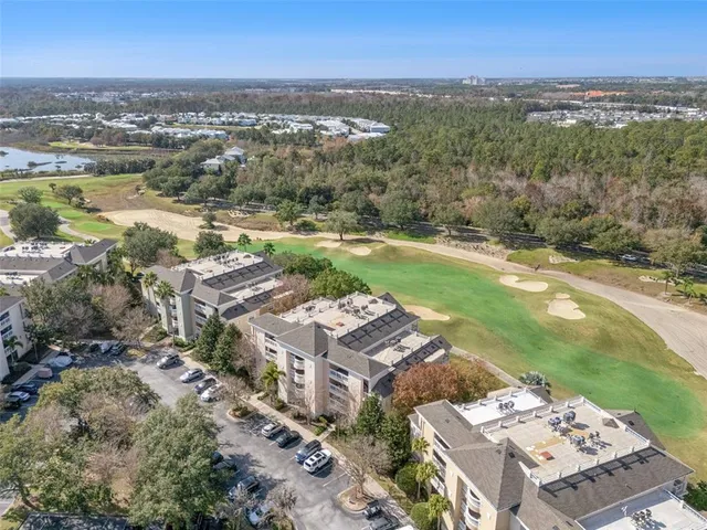 a view of street from a roof deck