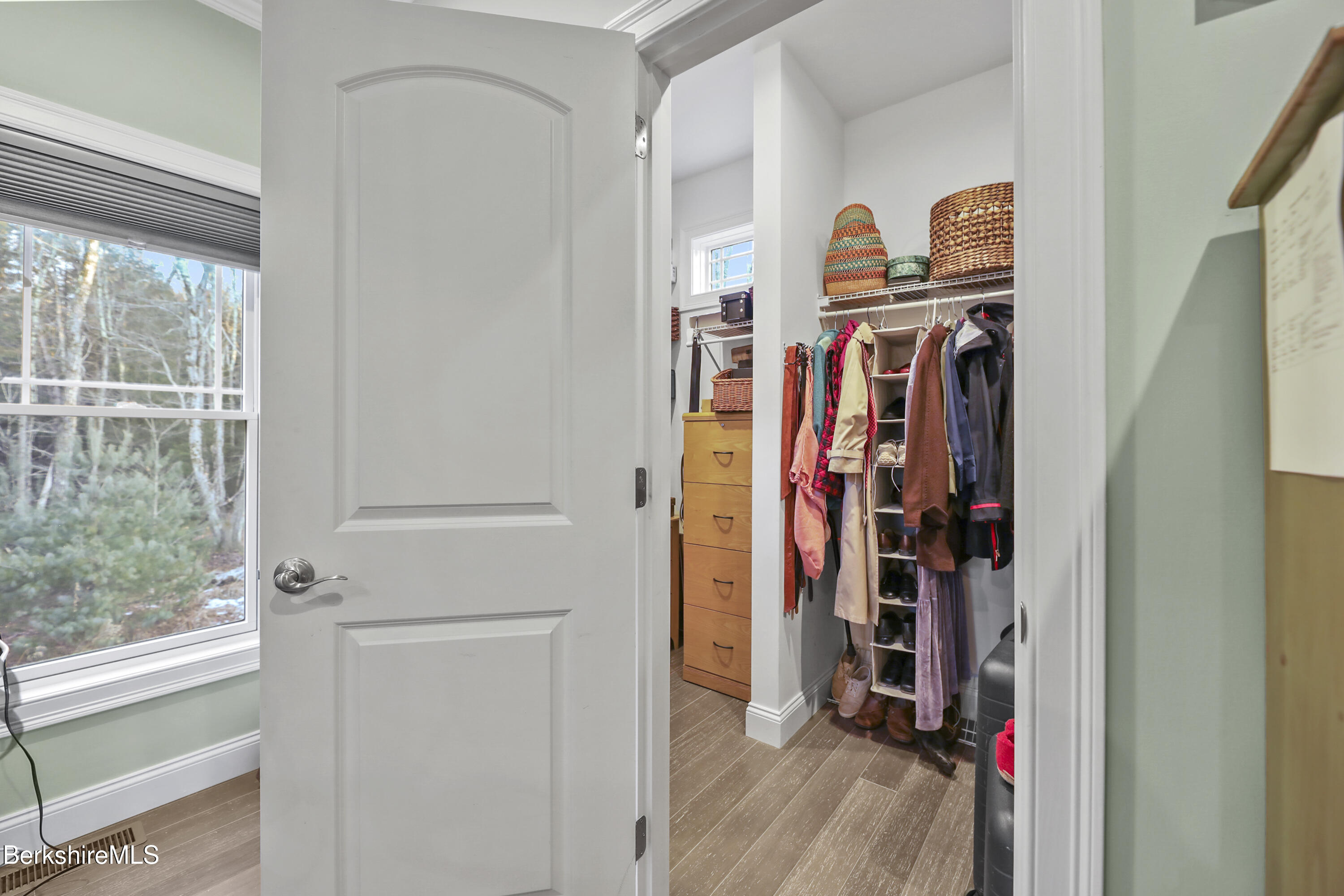 2012 East Otis Road Otis, MA 01029 - Photo 17 of 53 a view of walk in closet with clothes and shoes
