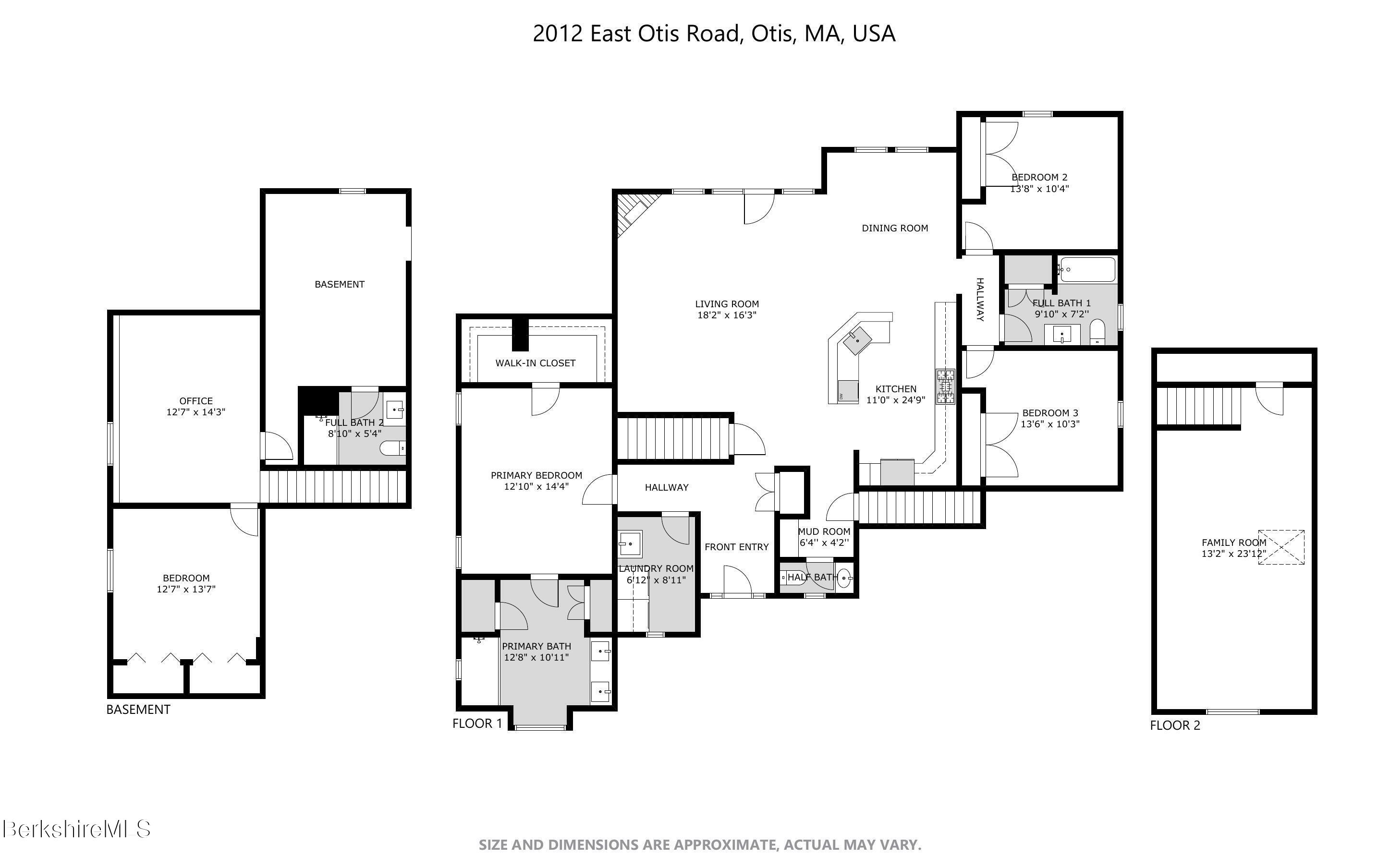 2012 East Otis Road Otis, MA 01029 - Photo 52 of 53 a picture of a floor plan