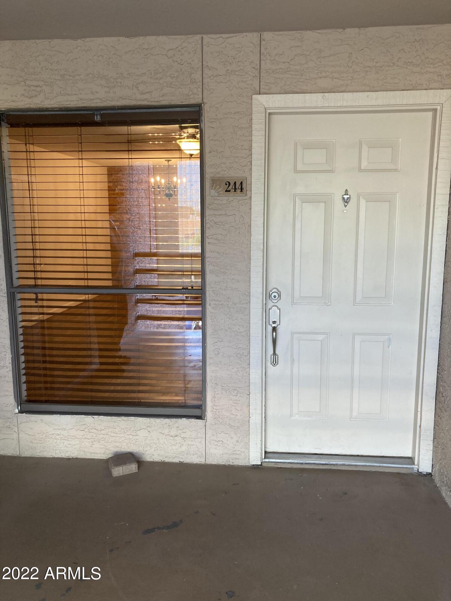 1340 North Recker Road, Unit 244 Mesa, AZ 85205 - Photo 22 of 34 FRONT ENTRY