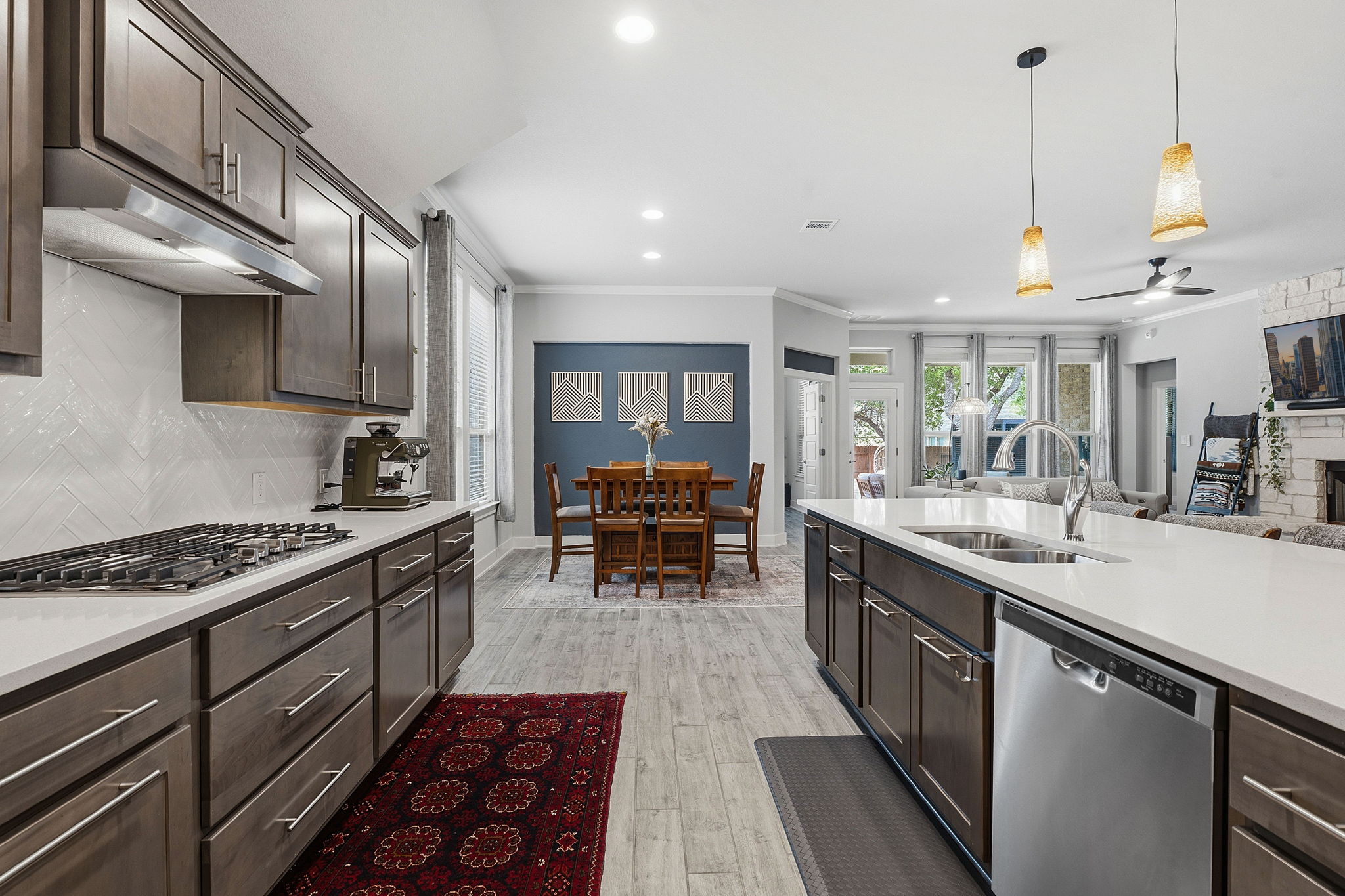 104 Red Granite Road Georgetown, TX 78633 - Photo 14 of 36 a kitchen with lots of counter top space