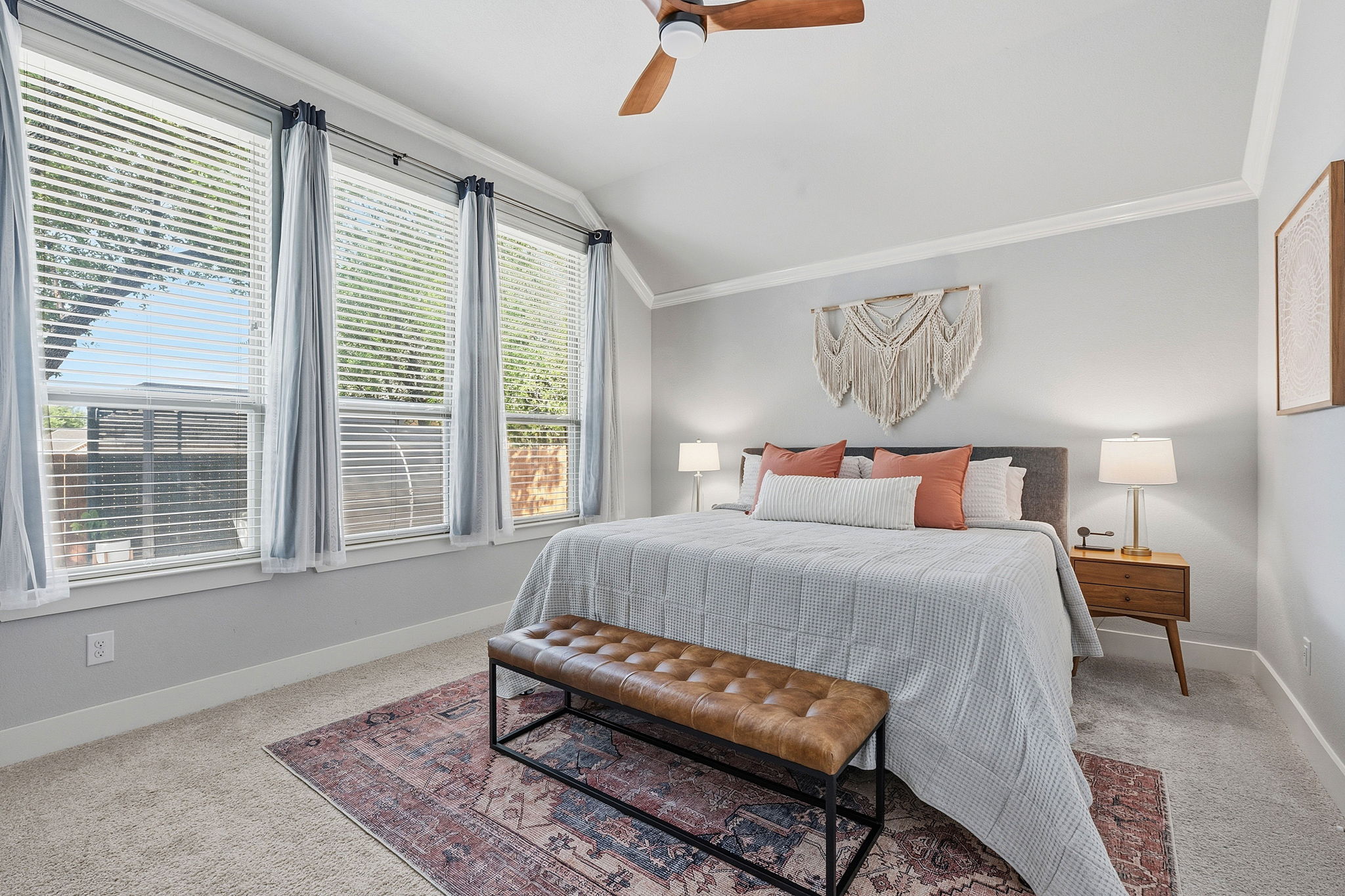 104 Red Granite Road Georgetown, TX 78633 - Photo 17 of 36 a bedroom with a bed and a window