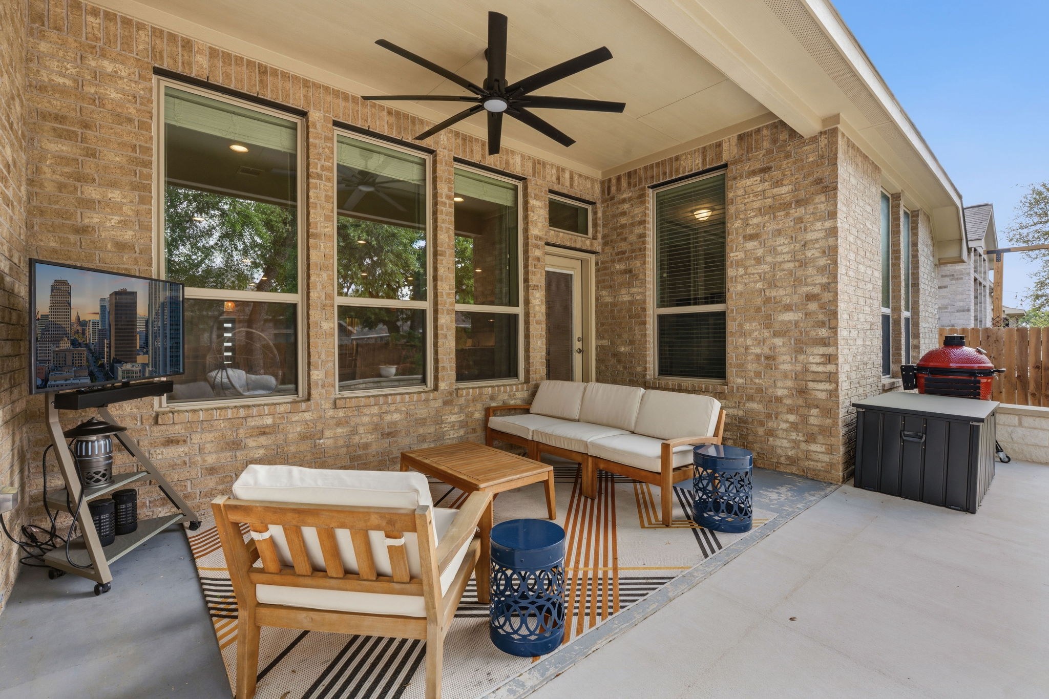 104 Red Granite Road Georgetown, TX 78633 - Photo 30 of 36 an outdoor living area with furniture