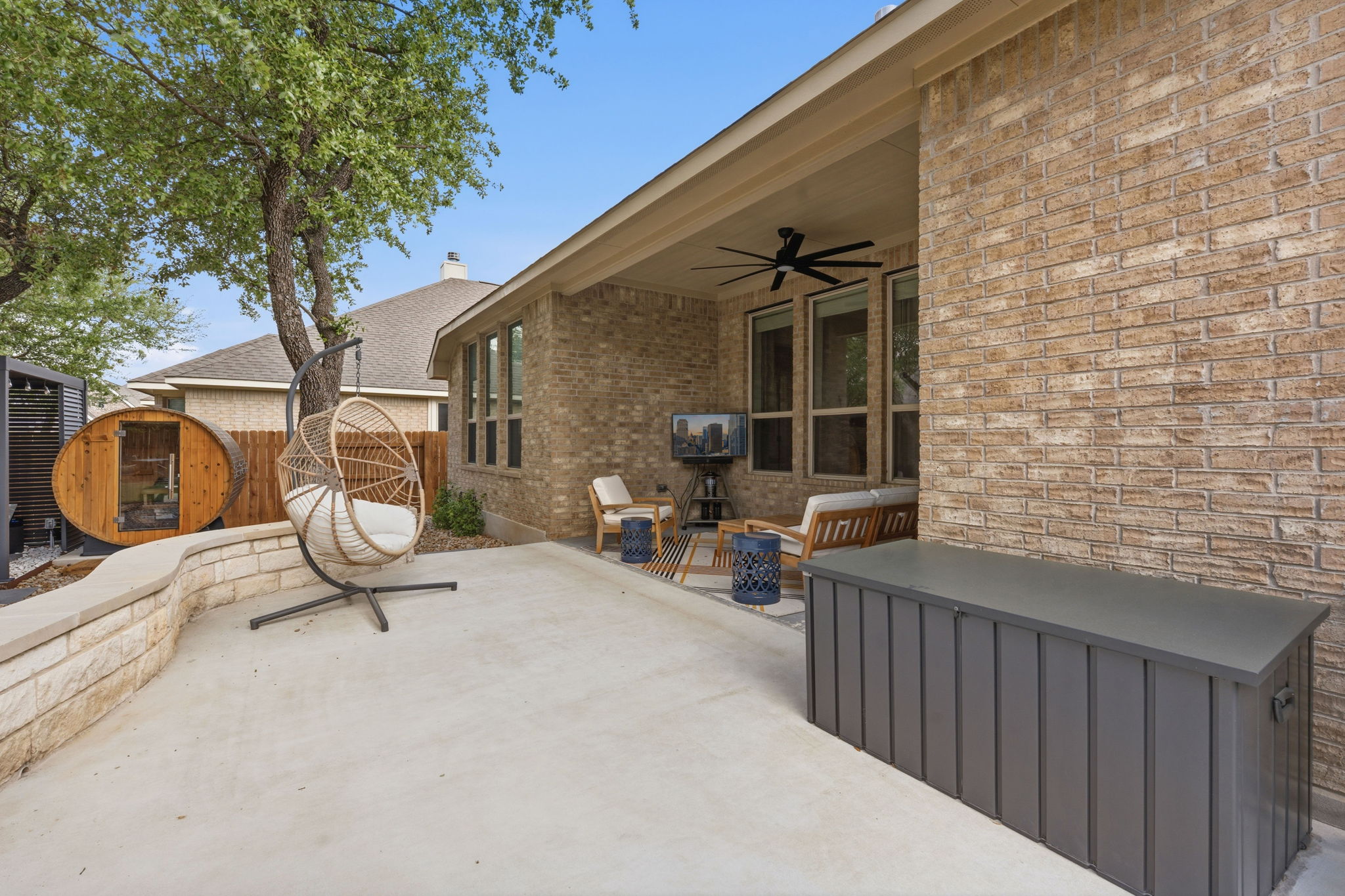 104 Red Granite Road Georgetown, TX 78633 - Photo 31 of 36 a view of sitting area in front of house