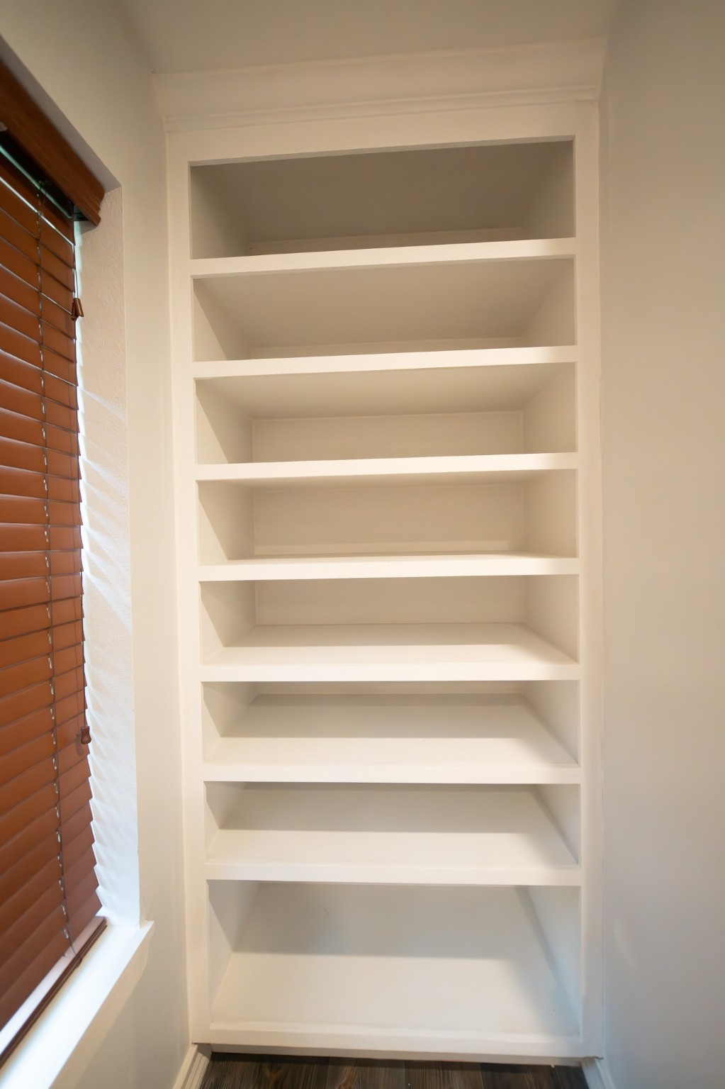 17106 Spring Creek Forest Drive Spring, TX 77379 - Photo 28 of 50 a view of walk in closet with empty racks