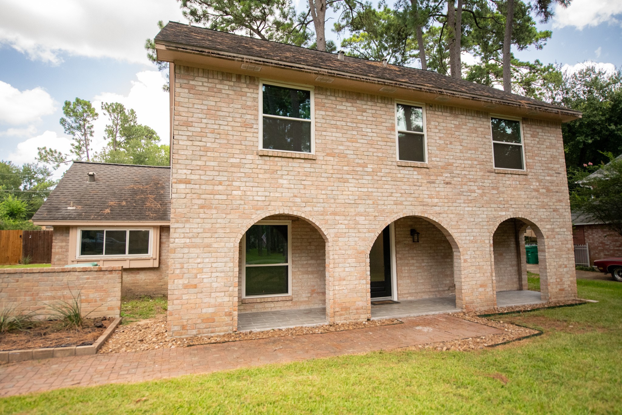 17106 Spring Creek Forest Drive Spring, TX 77379 - Photo 3 of 50 a front view of a house with yard
