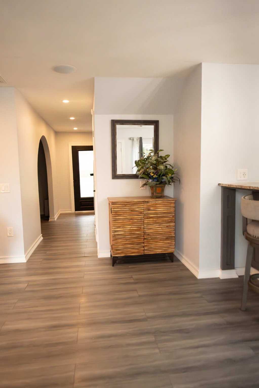 17106 Spring Creek Forest Drive Spring, TX 77379 - Photo 44 of 50 a view of an empty room with wooden floor