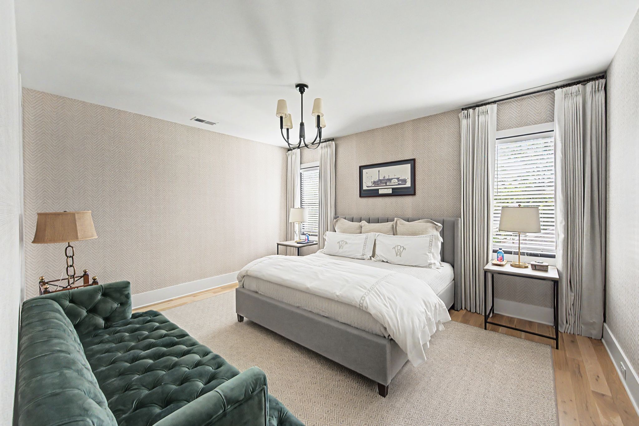 2825 Sugar Tree Road Nashville, TN 37215 - Photo 64 of 89 a bedroom with a bed couch and window