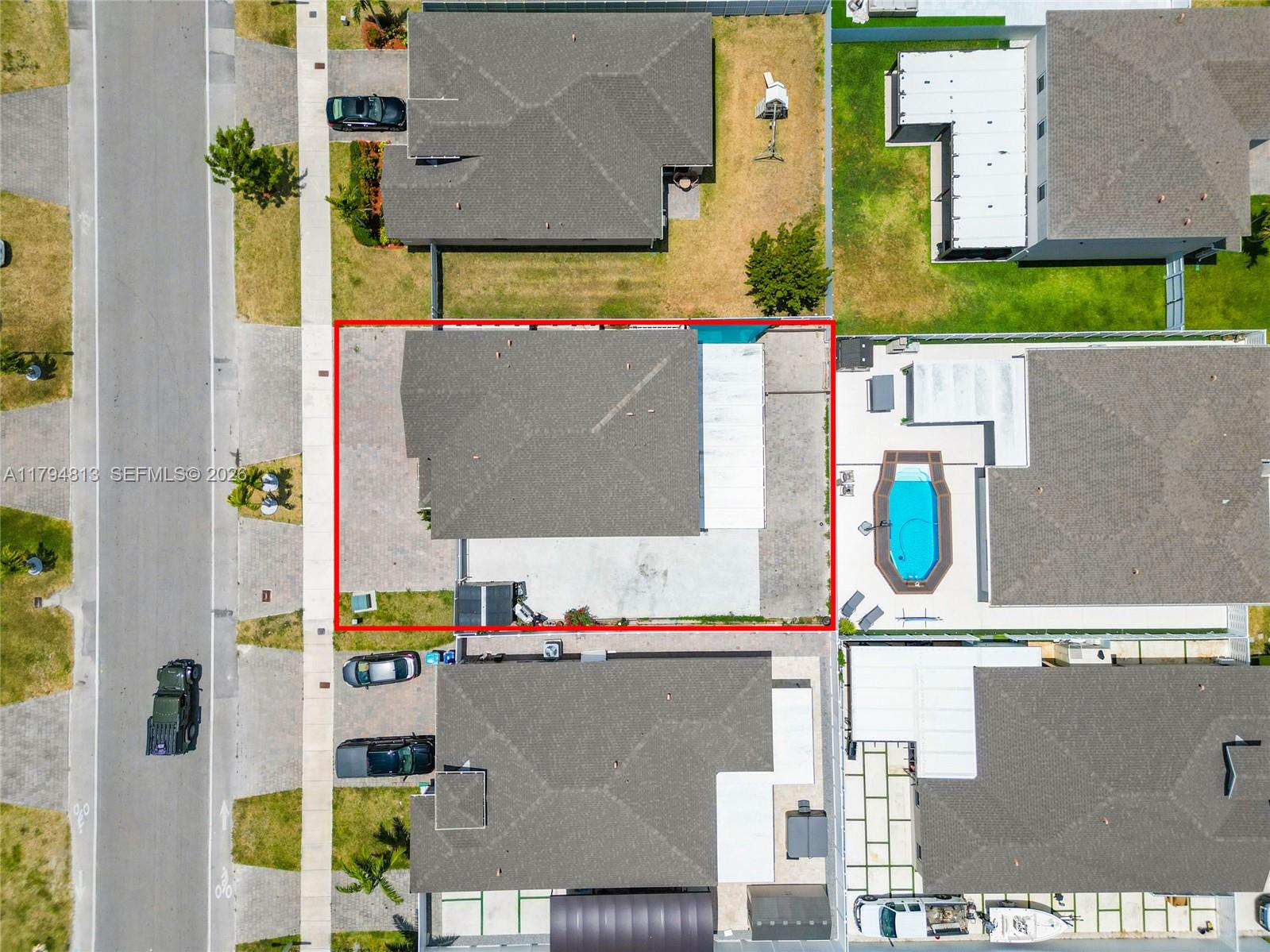 13225 Southwest 272nd Street Homestead, FL 33032 - Photo 43 of 44 an aerial view of houses with outdoor space