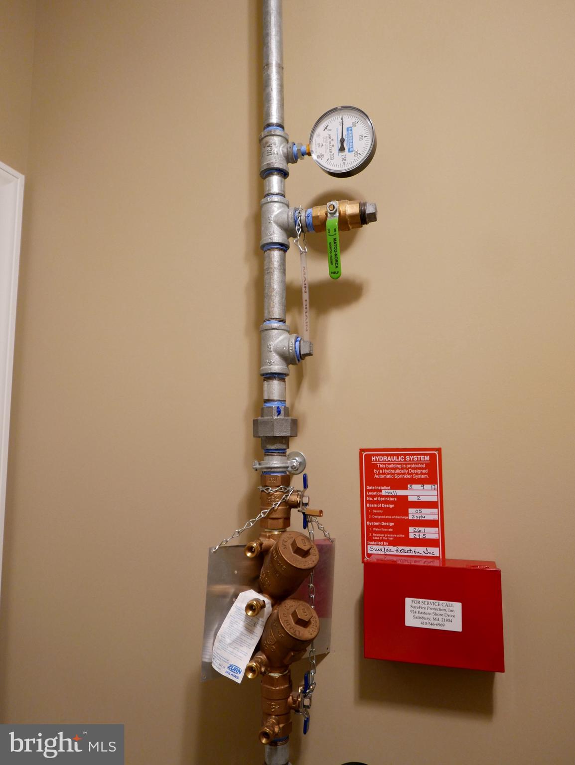 27980 Substation Road Denton, MD 21629 - Photo 30 of 48 Sprinkler system throughout the home.