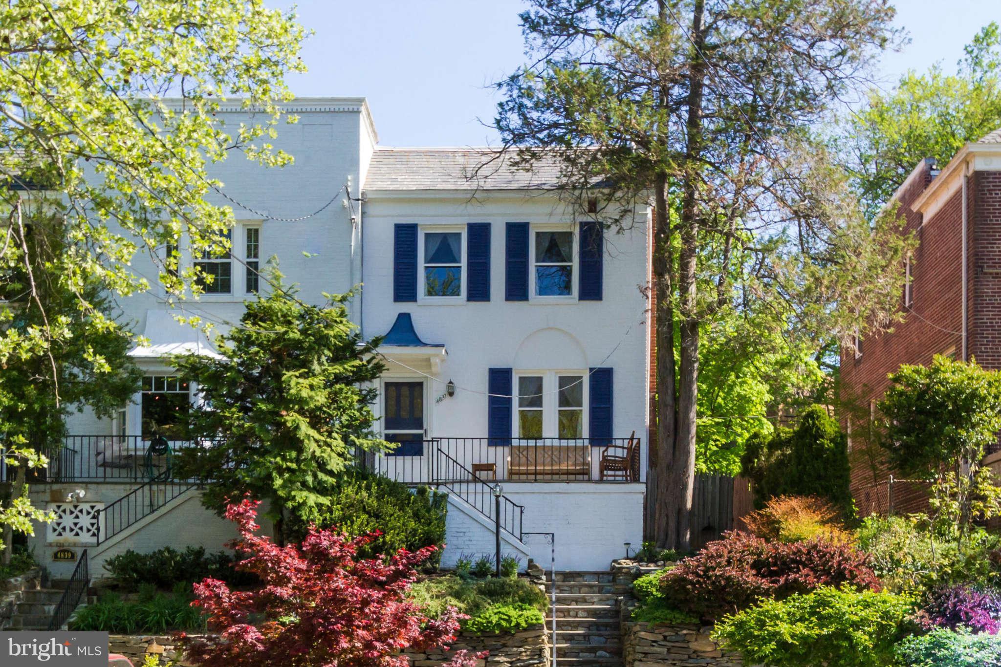 4837 Reservoir Road Northwest Washington, DC 20007 - Photo 1 of 25 Exterior (Front)