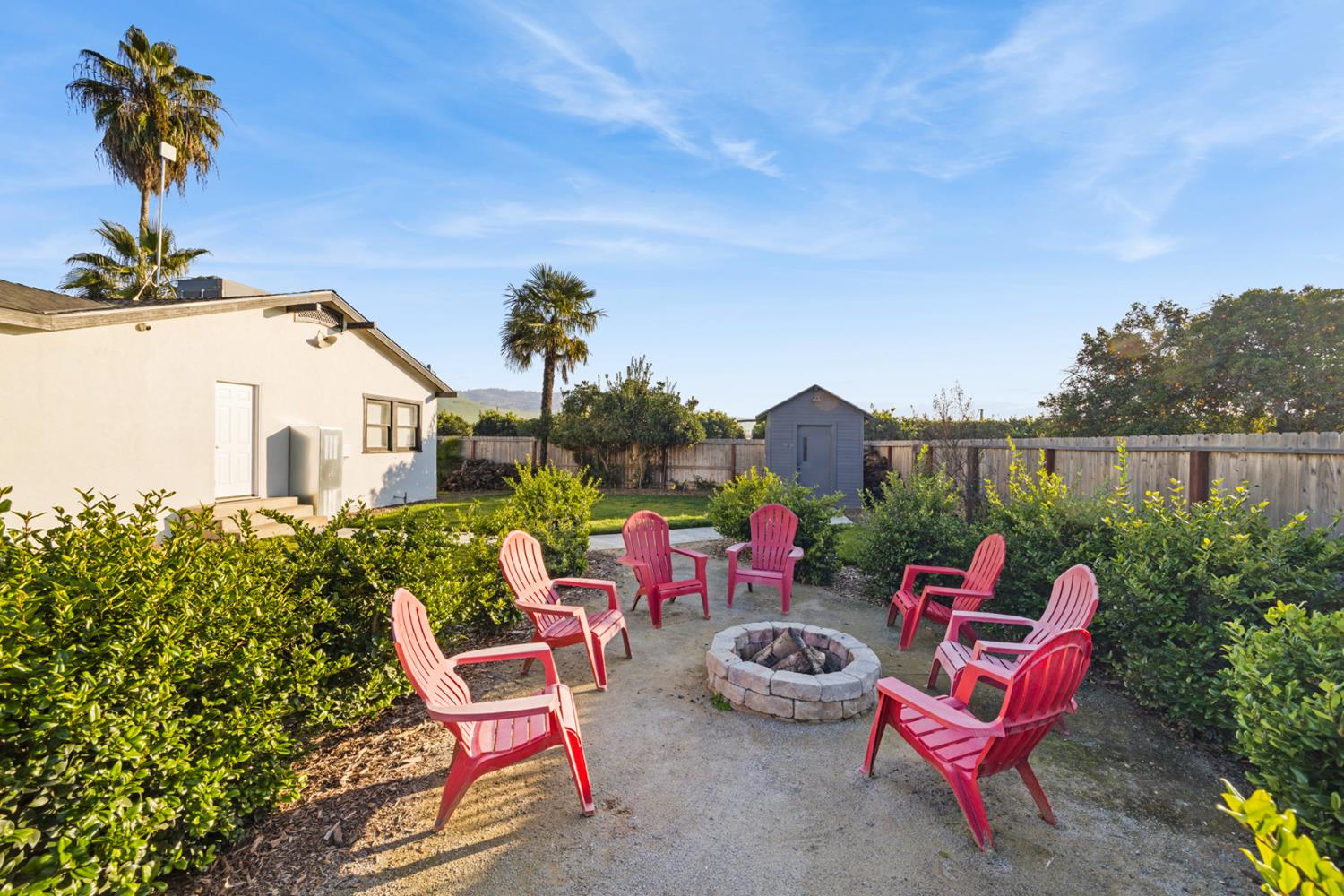 29205 Road 210 Exeter, CA 93221 - Photo 31 of 44 a roof deck with table and chairs potted plants