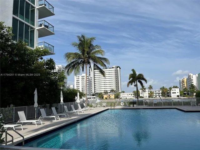 a view of park with trees