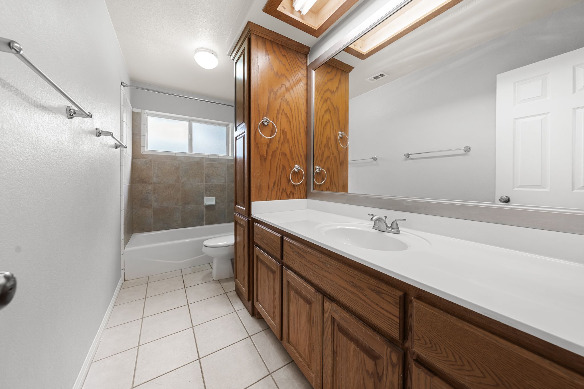 110 Starlight Trail Georgetown, TX 78633 - Photo 23 of 36 Spacious secondary bath with plenty of counter and cabinet space