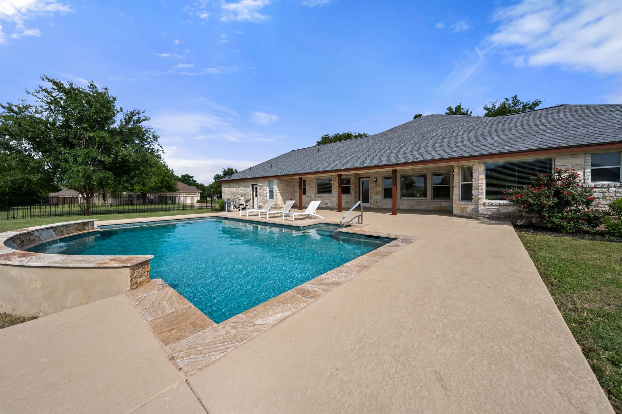 110 Starlight Trail Georgetown, TX 78633 - Photo 28 of 36 View of swimming pool with a patio area