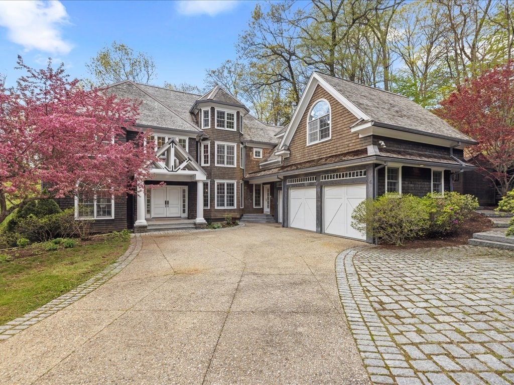 20 Laura Road Newton, MA 02468 - Photo 2 of 42 a view of a house with a yard and potted plants