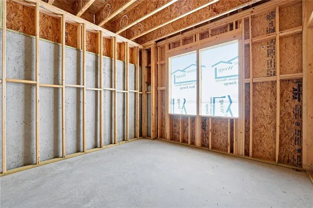 a view of empty room