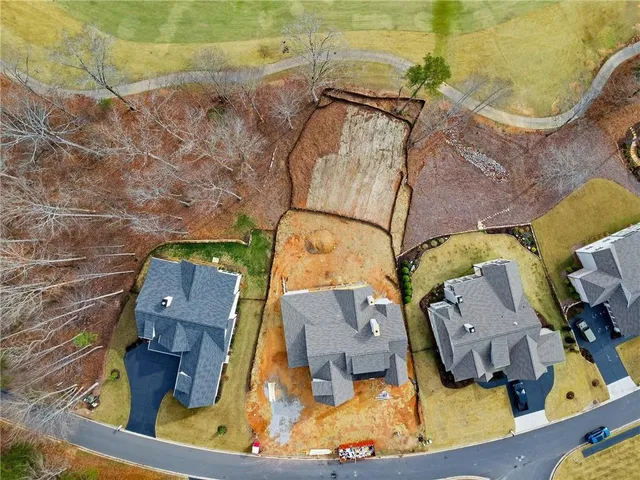 a view of lake and mountain