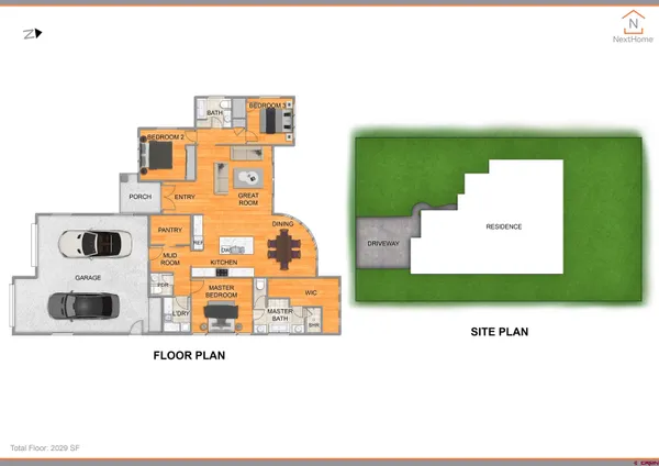 a picture of a floor plan