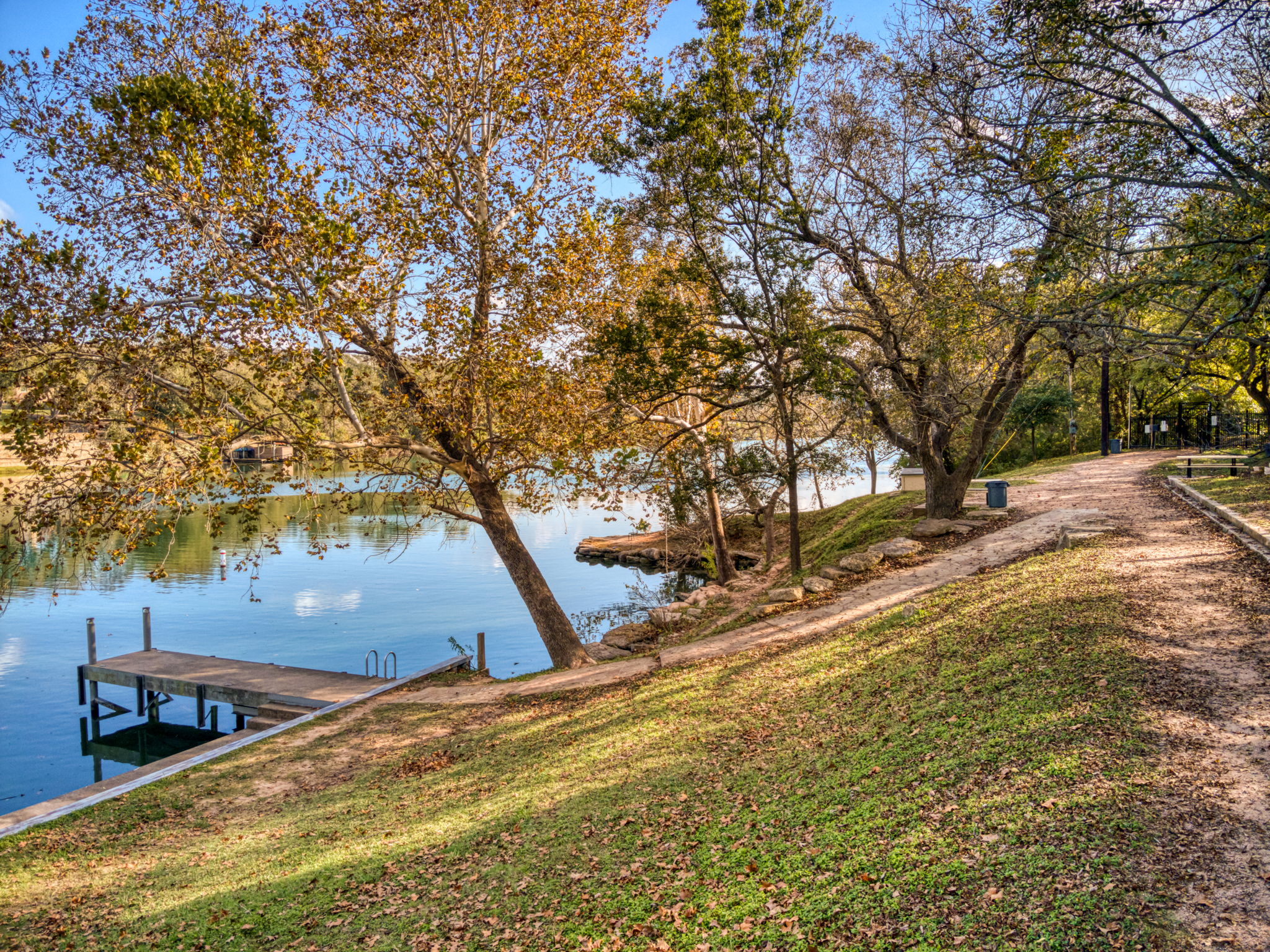 13701 Hunters Pass Austin, TX 78734 - Photo 23 of 33 a view of a yard with a tree